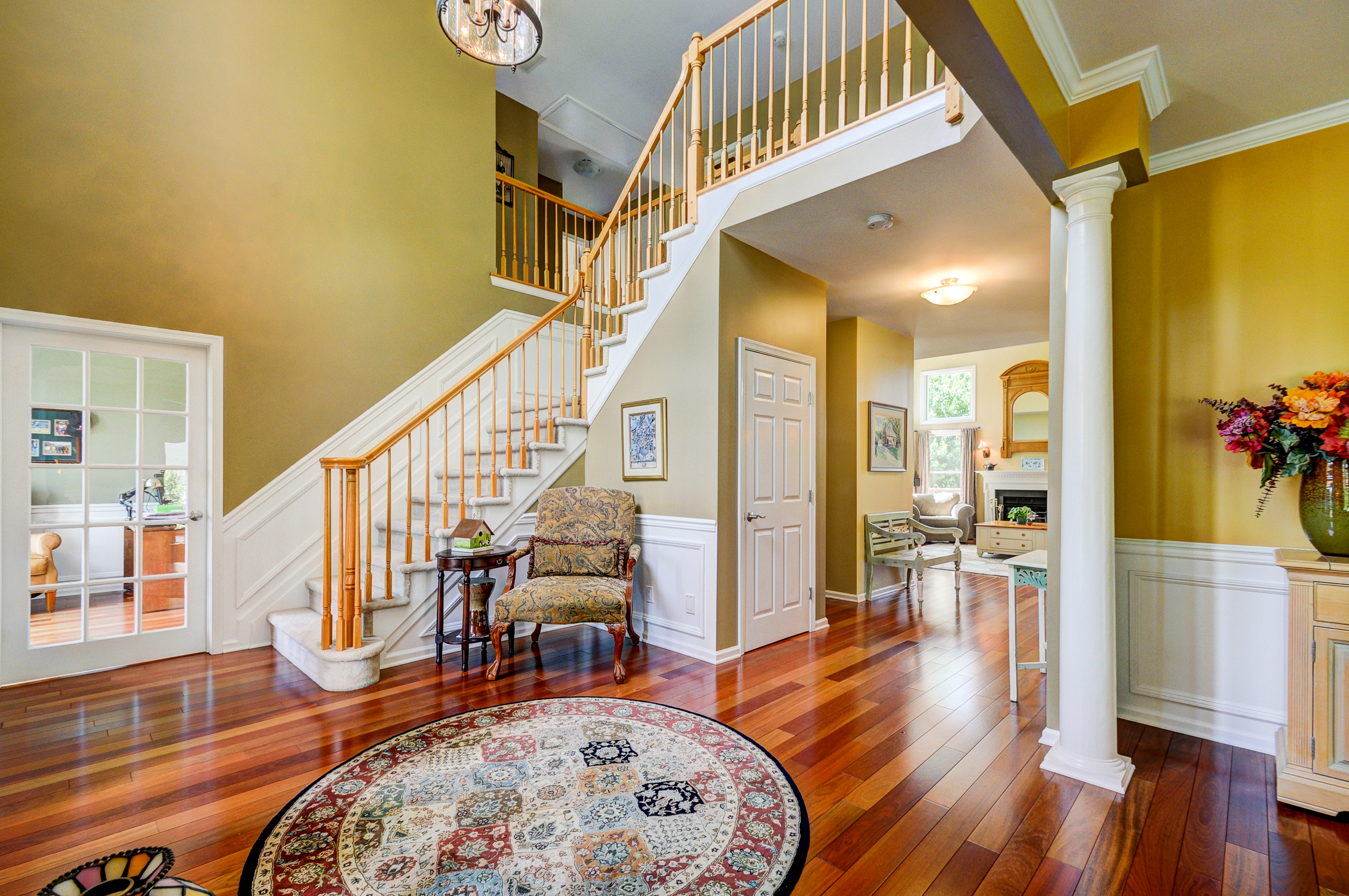 Elegant Interiors with Sun-filled Spaces